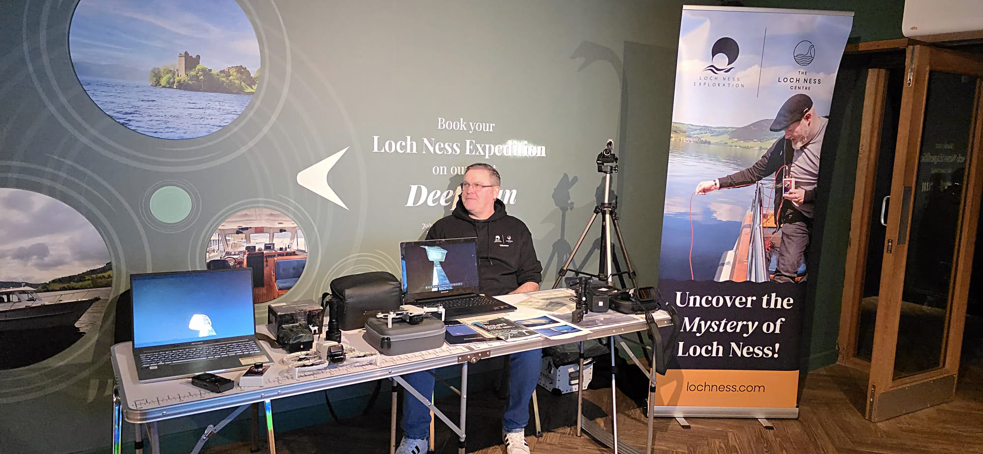 Meet Loch Ness Exploration at the Loch Ness Experience 