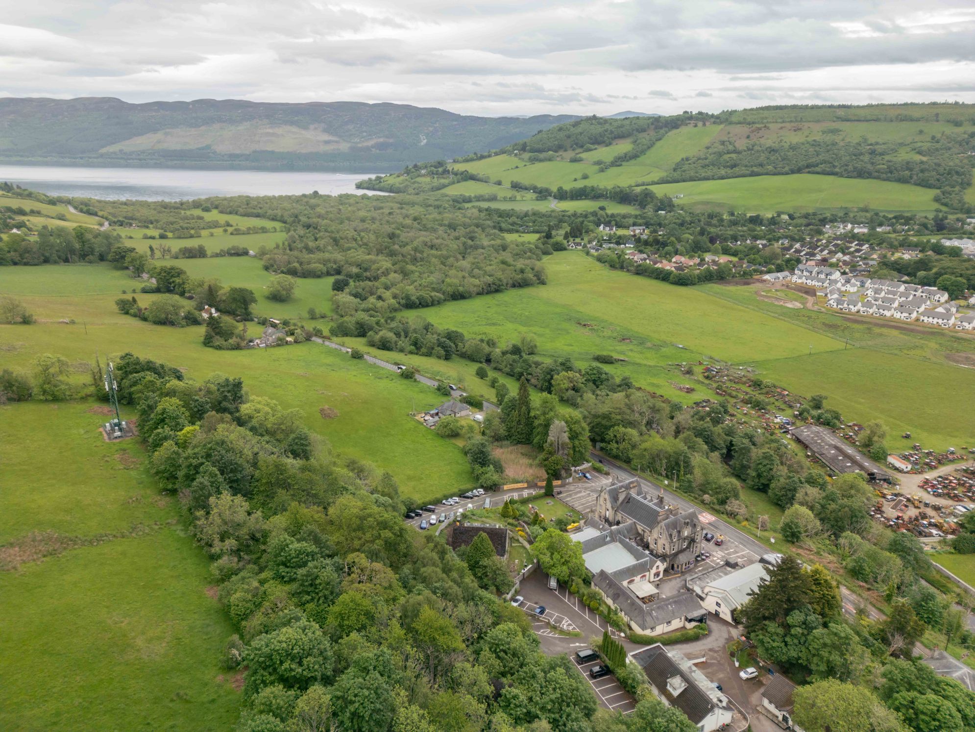 Ariel View Of Loch Ness And Loch Ness Experience Resized