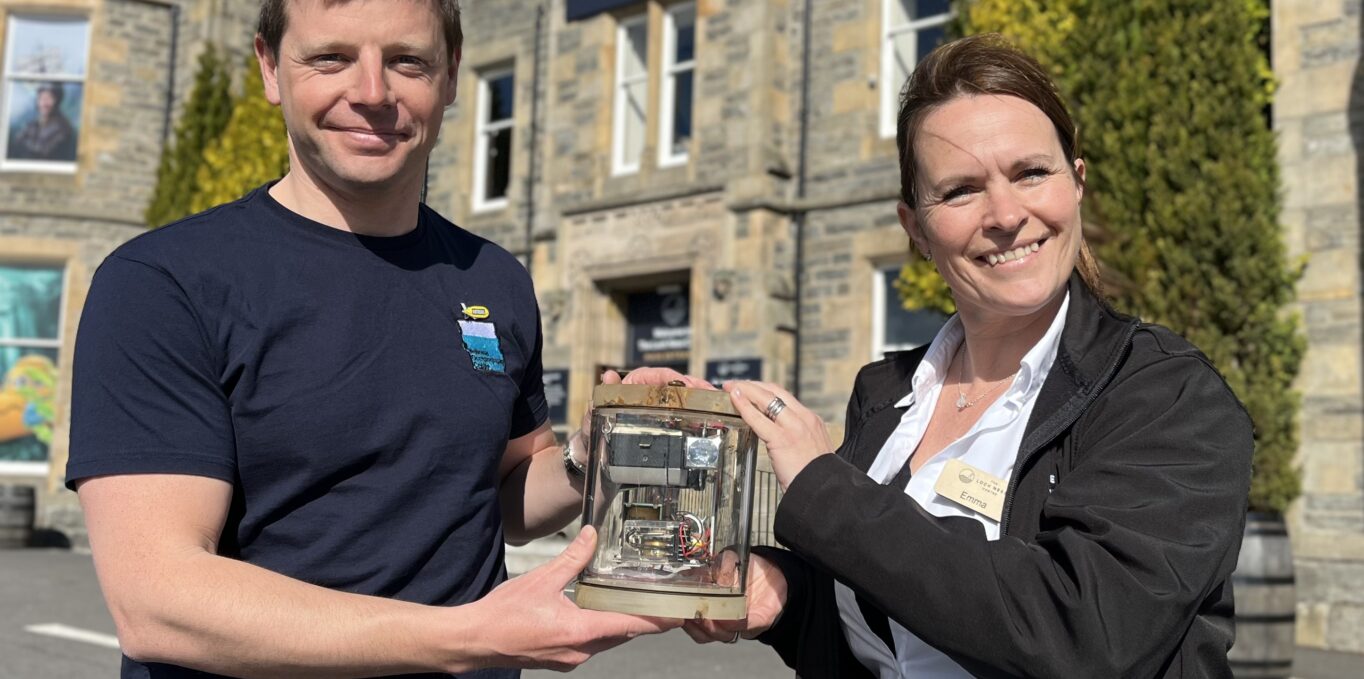 Camera Being Presented To The Loch Ness Centre 1364X679