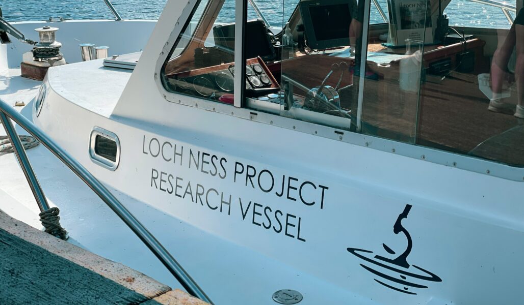 Loch Ness project research vessel
