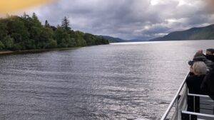 David's Loch Ness Cruise Snapshot of Nessie