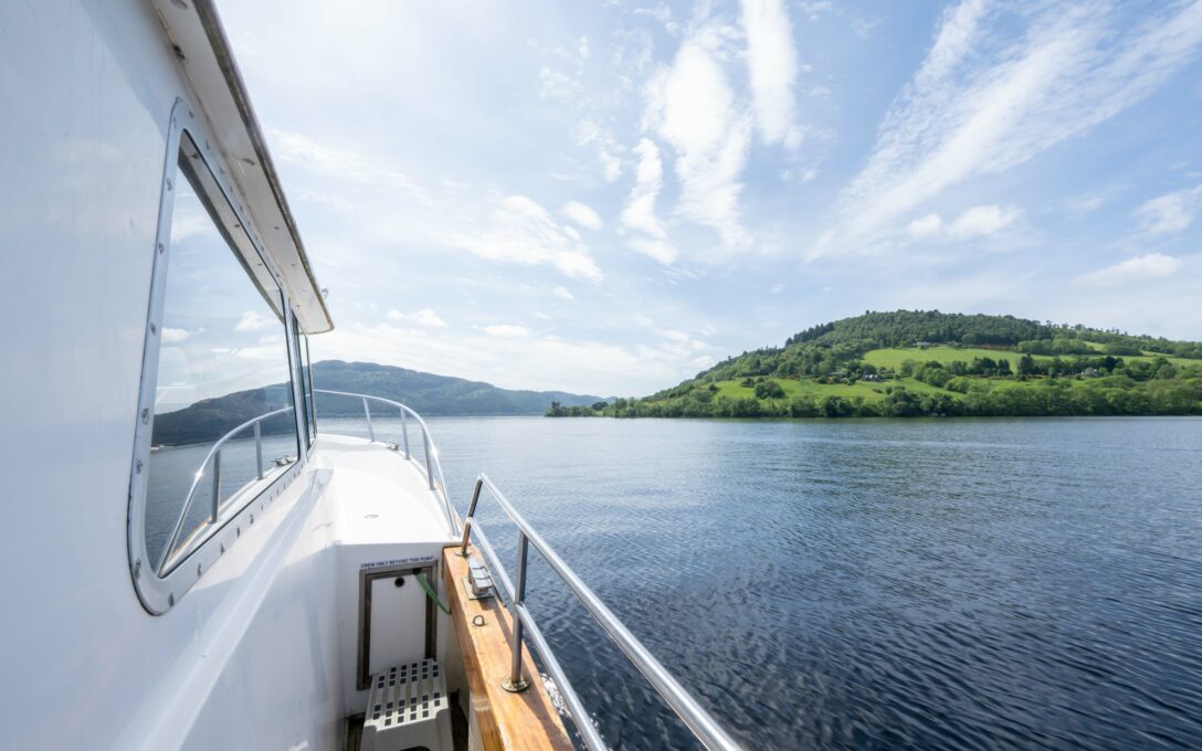 Deepscan Cruise on Loch Ness during Loch Ness with Alan Mckenna