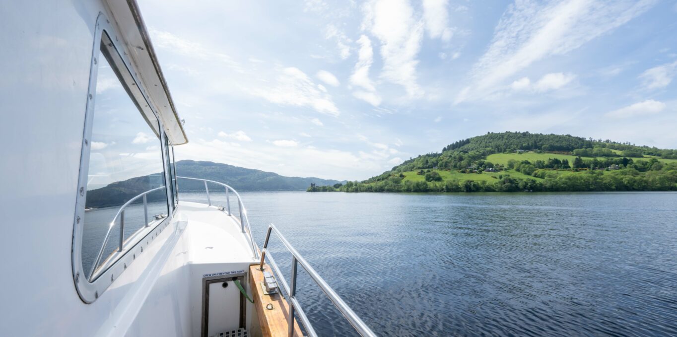 Deepscan Cruise on Loch Ness during Loch Ness with Alan Mckenna