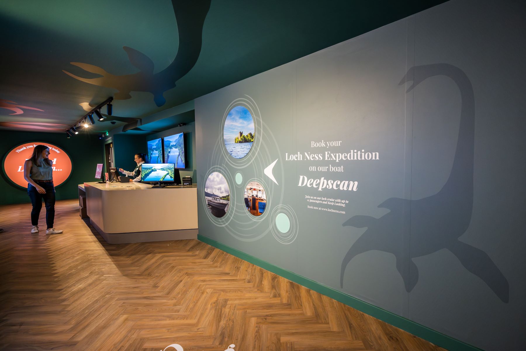 The Loch Ness Centre is continuing it's Quest in the search for Nessie