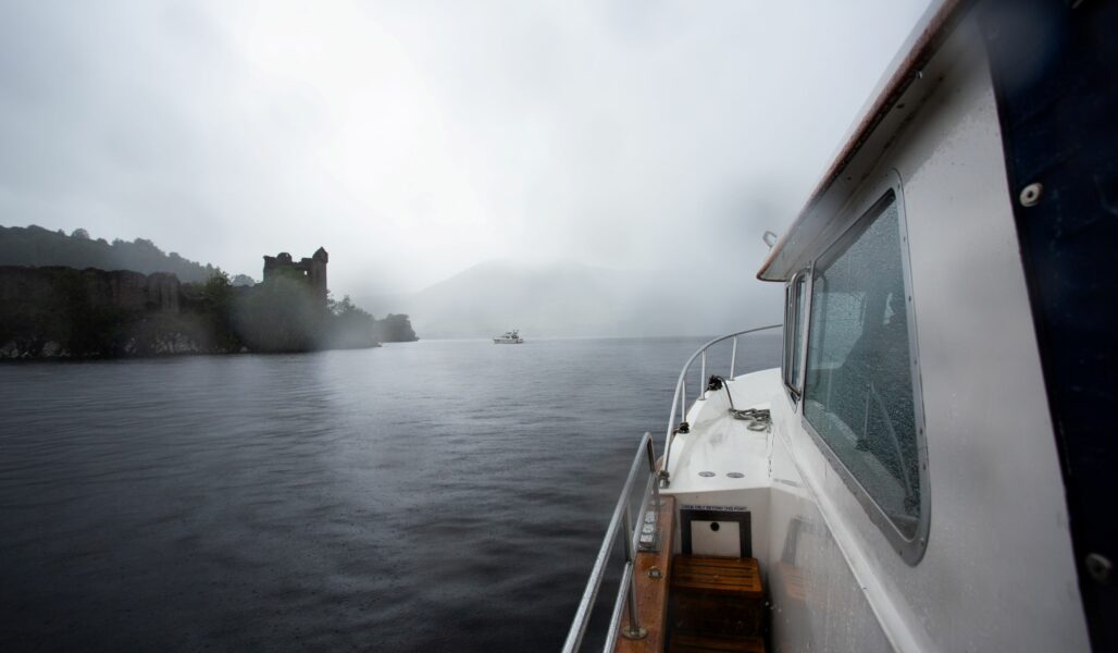 View of Urquhart Castle from Deepscan Cruise