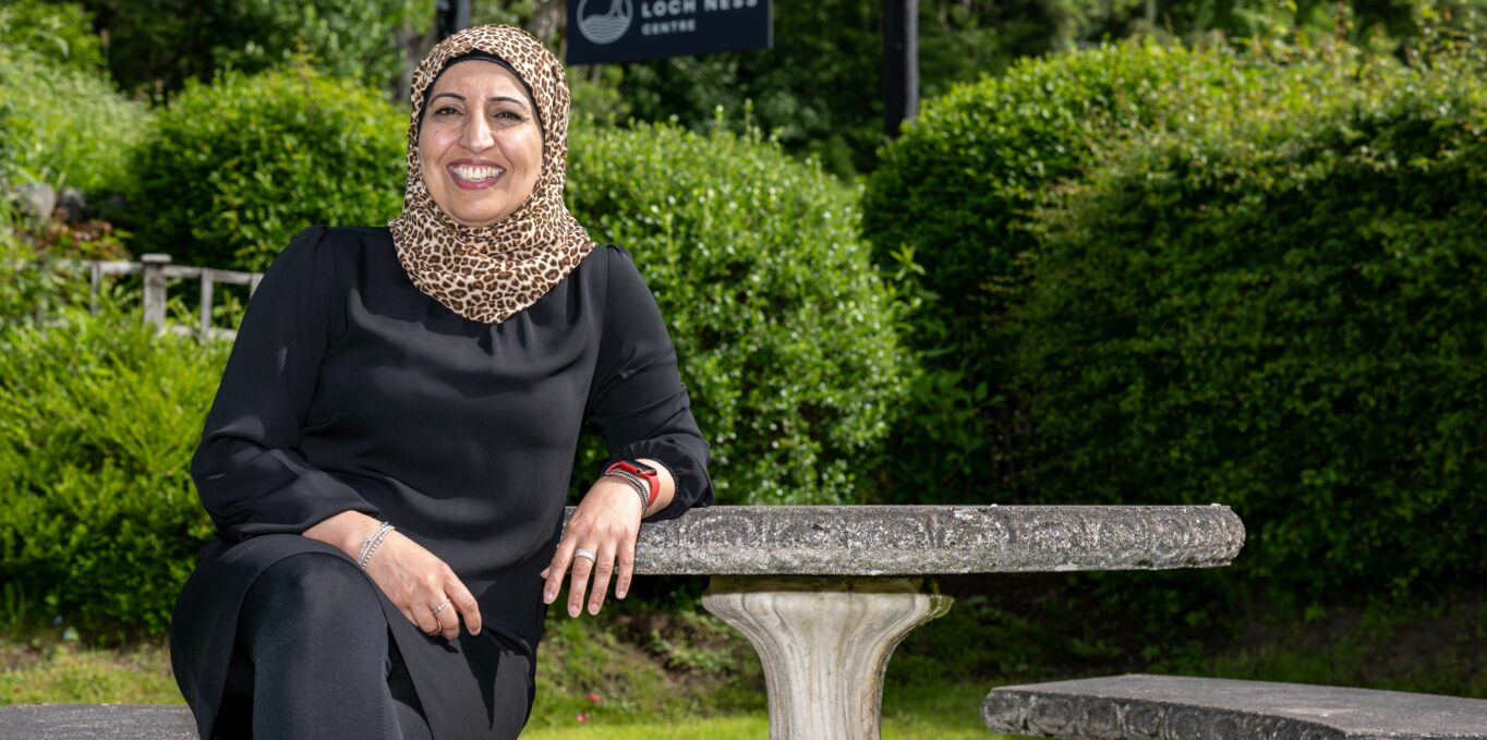 General Manger of The Loch Ness Centre, Nagina Ishaq