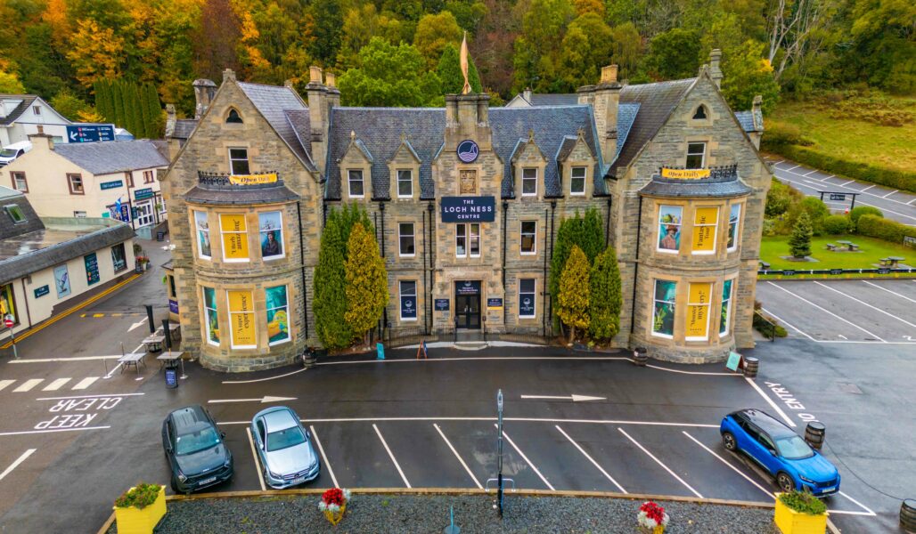 The Loch Ness Centre in Autumn