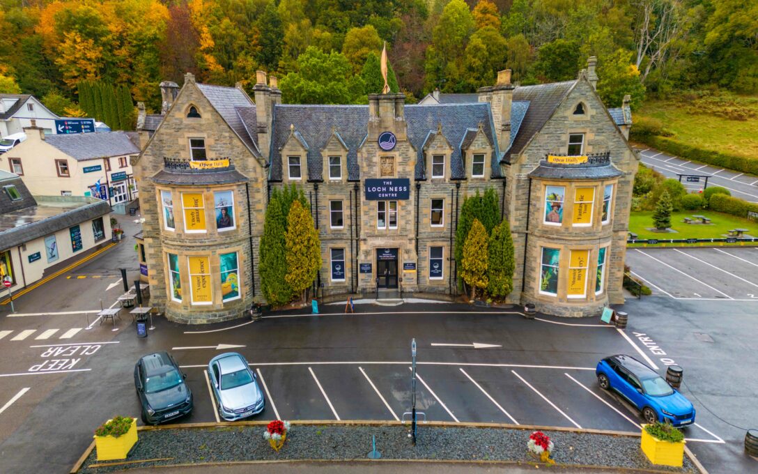 The Loch Ness Centre in Autumn