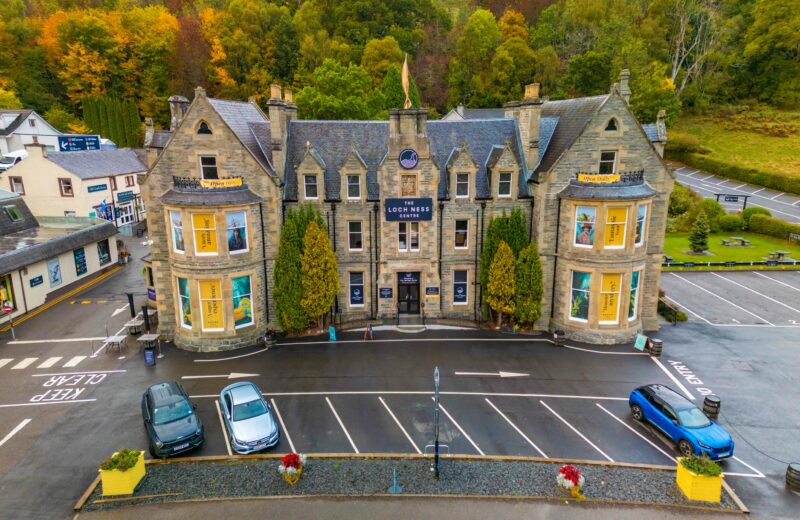 The Loch Ness Centre in Autumn