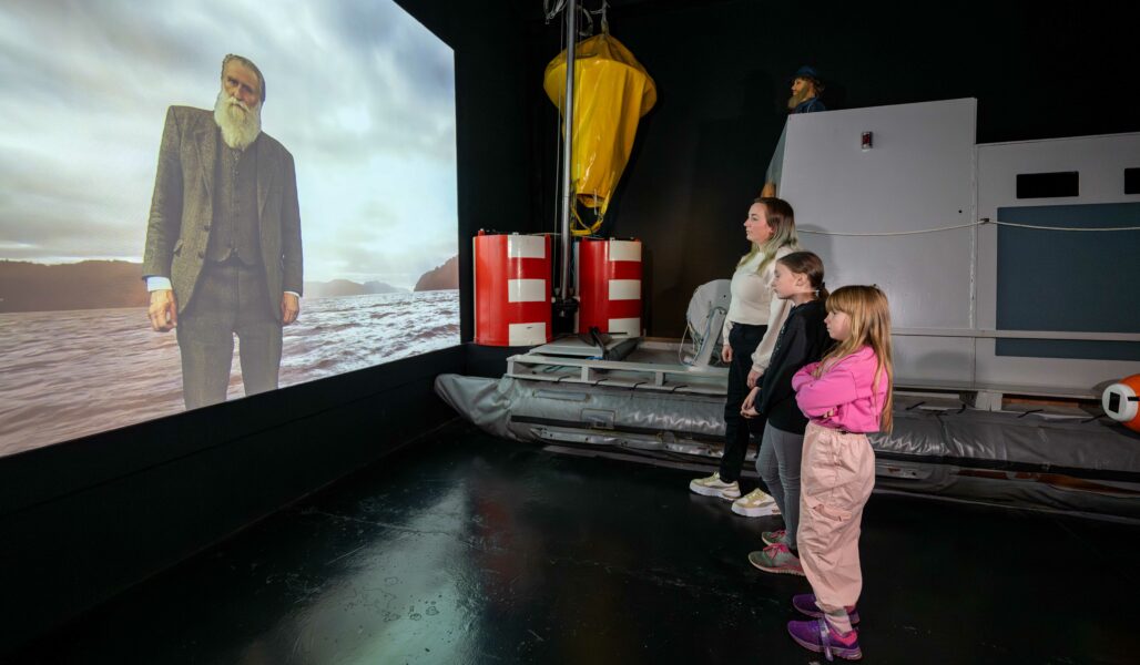 Adrian Shine in The Loch Ness Centre