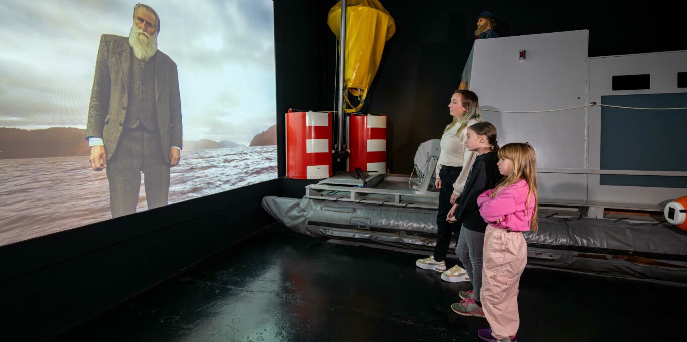 Adrian Shine in The Loch Ness Centre