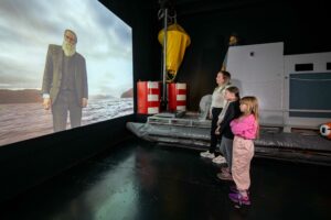 Adrian Shine in The Loch Ness Centre