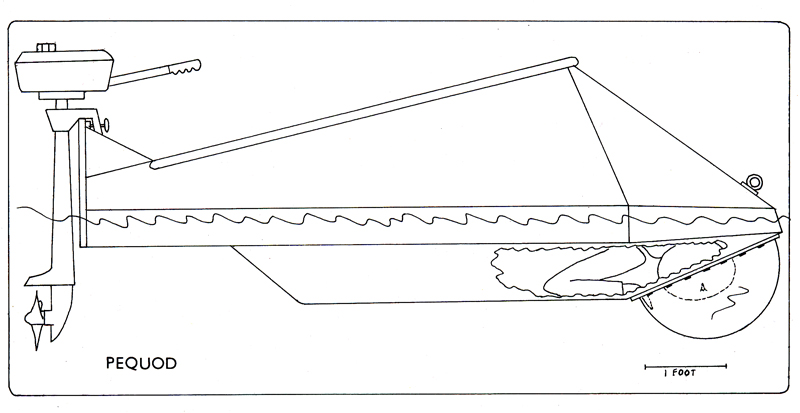 Pequod drawing from Adrian Shine