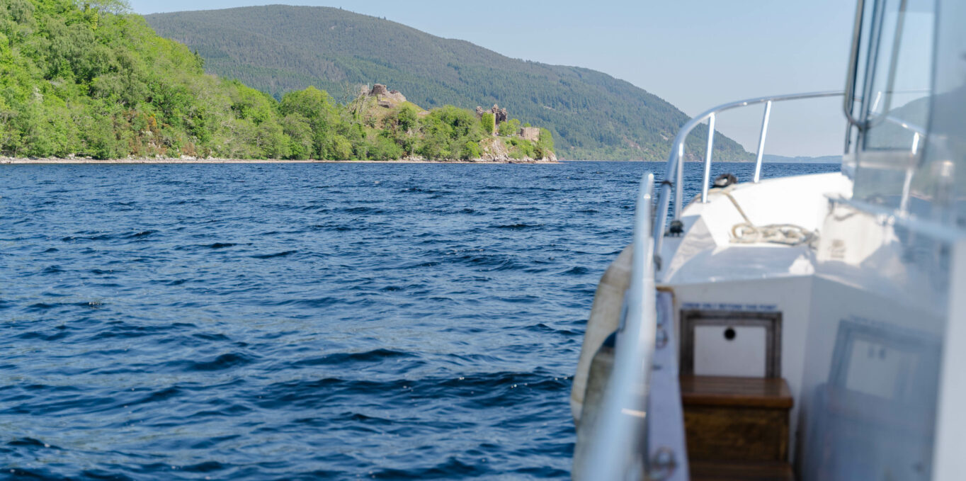 The Loch Ness Centre cruise on Loch Ness