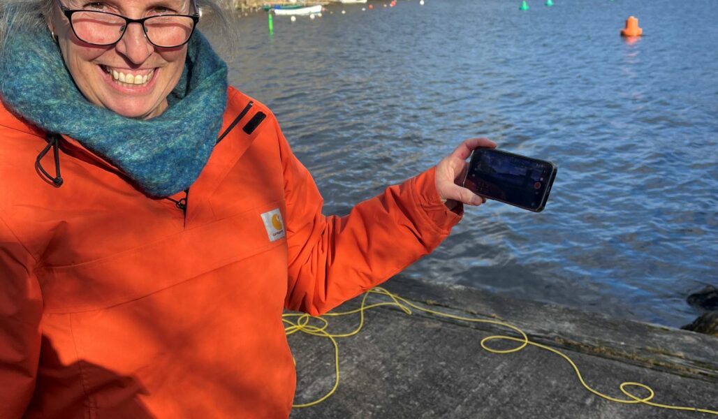Sue from Little Loch Broom Marine Life at Loch Ness