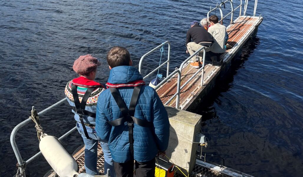 Little Loch Broom Marine Life on Temple Pier during the Quest festival