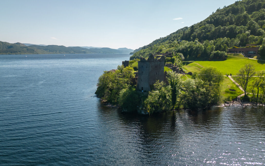 Stunning views of Urquhart Castle from our Deepscan Cruise