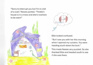 Dochgarroch Primary School short story for The Quest Weekend on Loch Ness Page 5