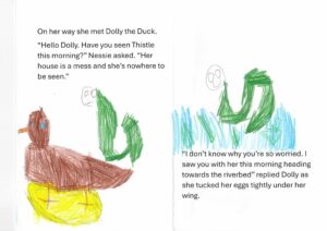 Dochgarroch Primary School short story for The Quest Weekend on Loch Ness Page 6