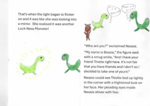 Dochgarroch Primary School short story for The Quest Weekend on Loch Ness Page 9