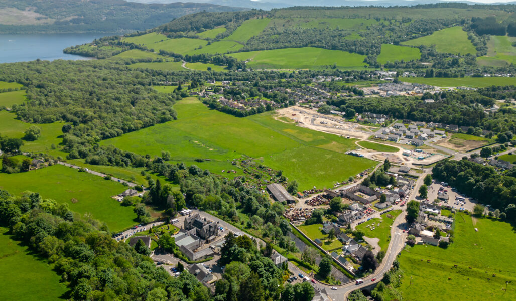 A picture of Drumnadrochit from The Loch Ness Centre