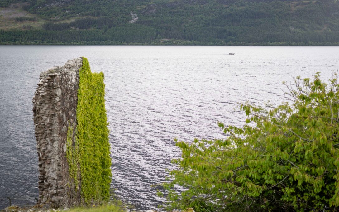 View of Loch Ness from Urquhart Castle