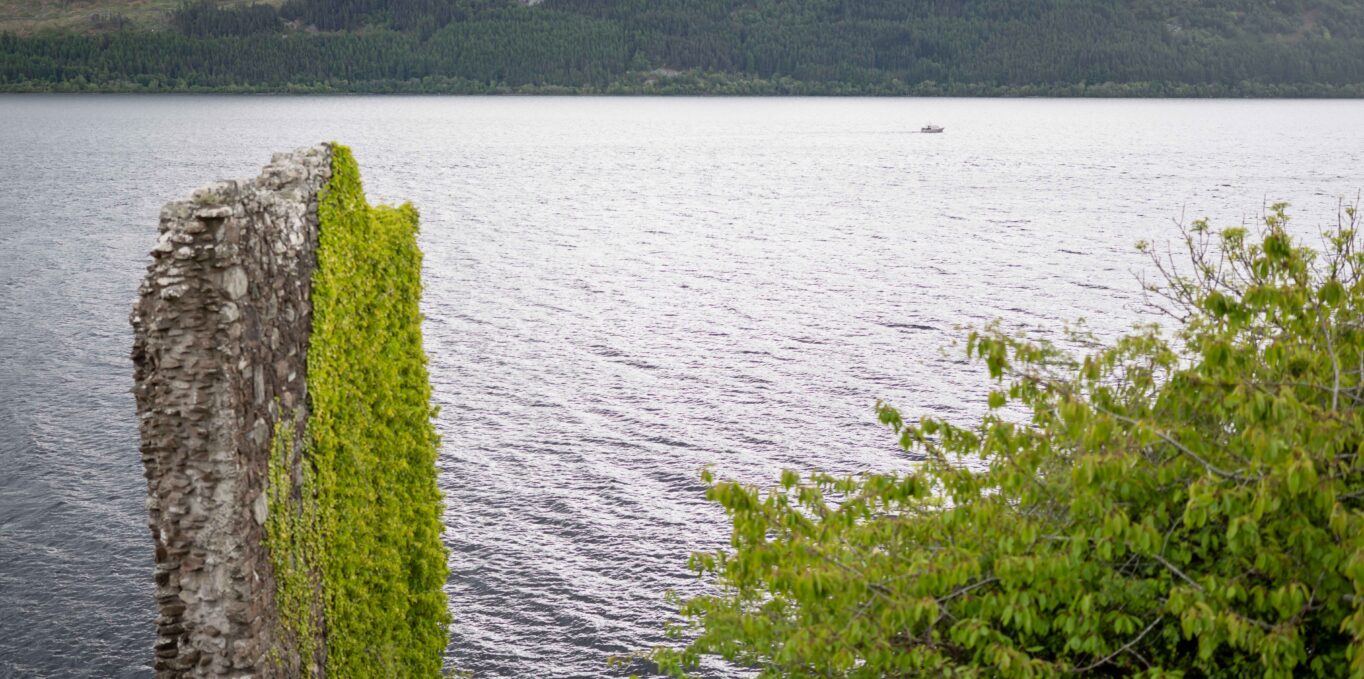 View of Loch Ness from Urquhart Castle