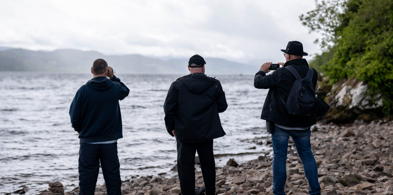 Loch Ness Monster hunting as part of the Quest at The Loch Ness Centre
